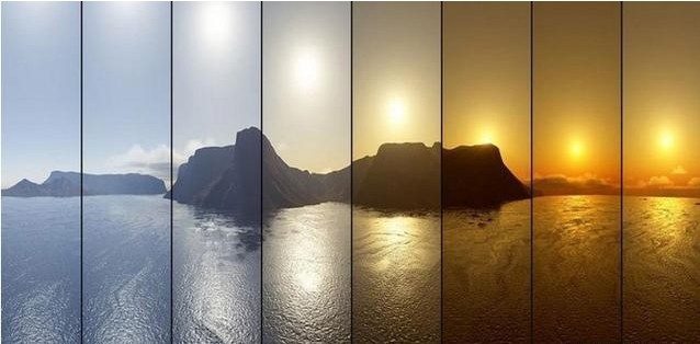 各色溫拍攝對比 各色溫拍攝對比