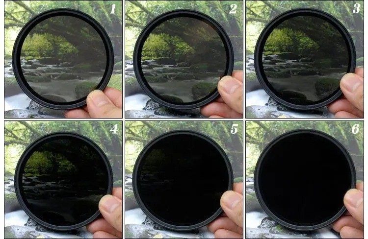 ND鏡衰減效果對比 濾光片